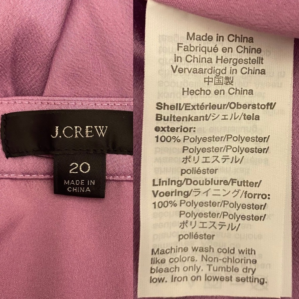 J. Crew Lilac Pleated Midi Skirt - Picture 9 of 11